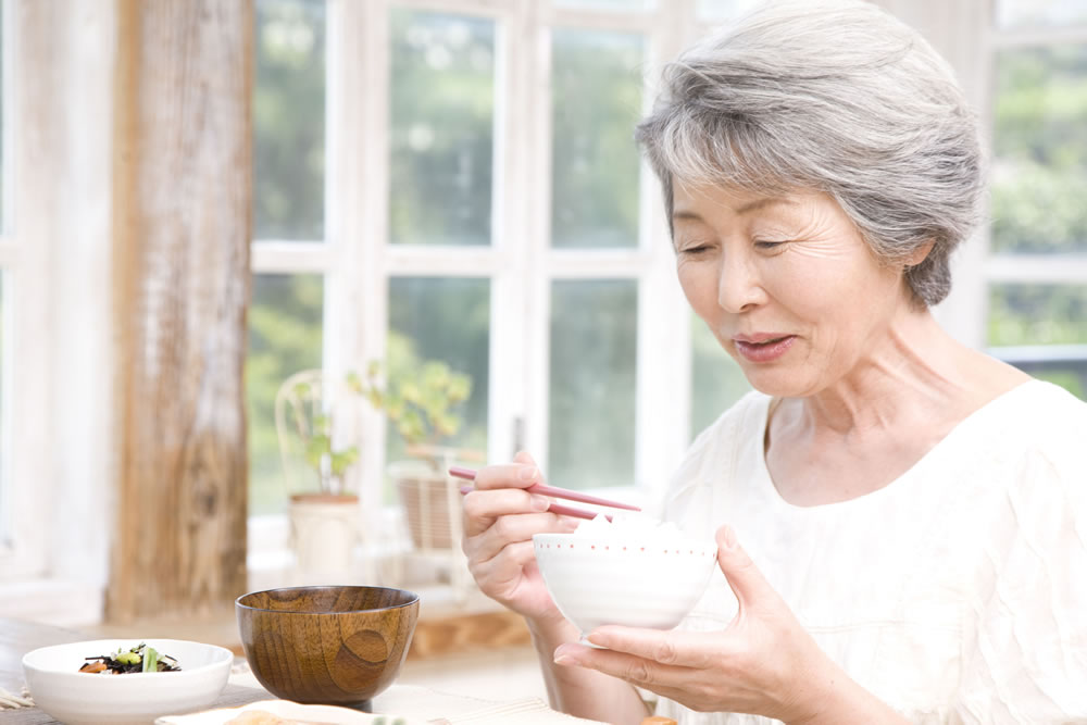 噛むことを意識した食事